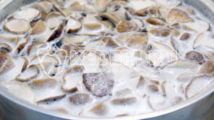 маринованные белые грибы на зиму