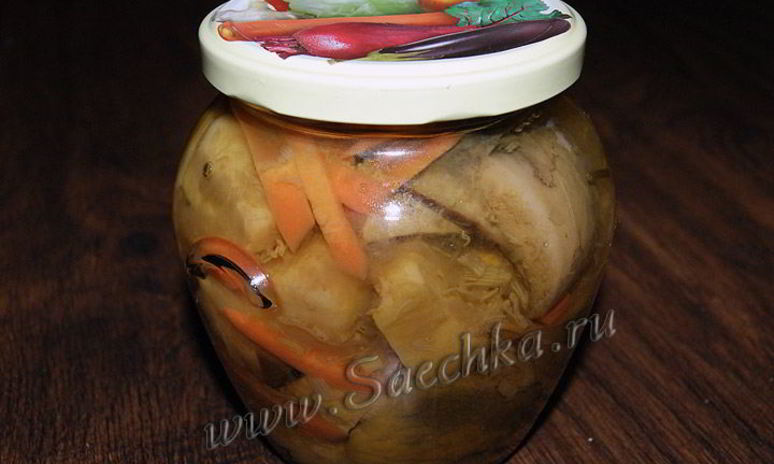 Рецепт маринованных грибов на зиму