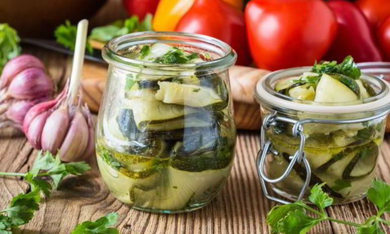 Рецепт маринованных кабачков