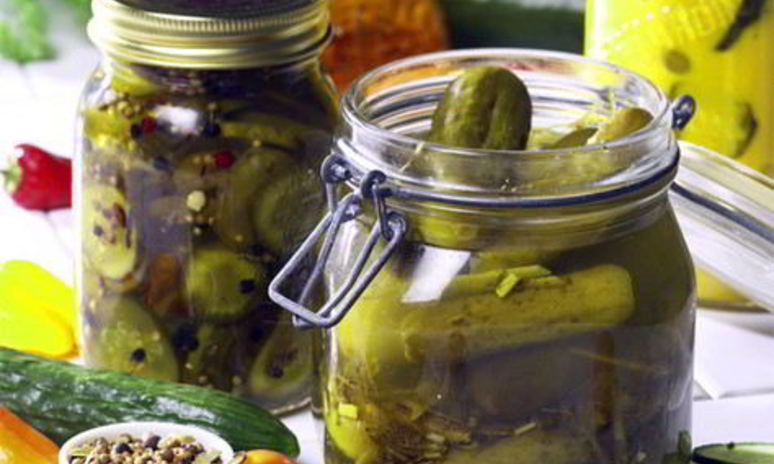 Рецепт маринованных огурцов и помидоры