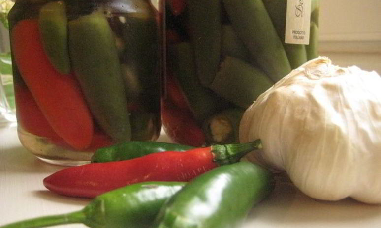Рецепт маринованных перчиков чили