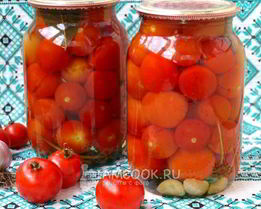 Маринованные помидоры черри на зиму