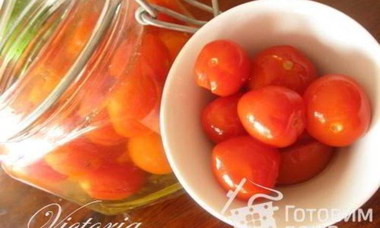 Рецепт маринованных помидоров-черри