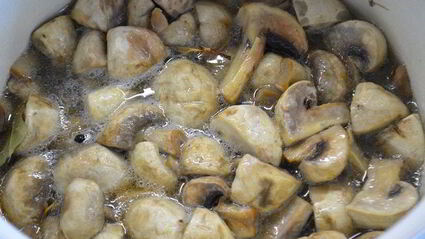 маринованные шампиньоны 4-х минутки
