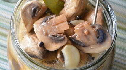 маринованные шампиньоны 4-х минутки