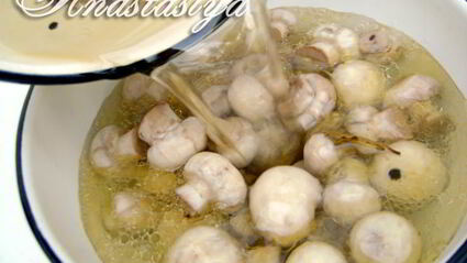 маринованные шампиньоны на закуску