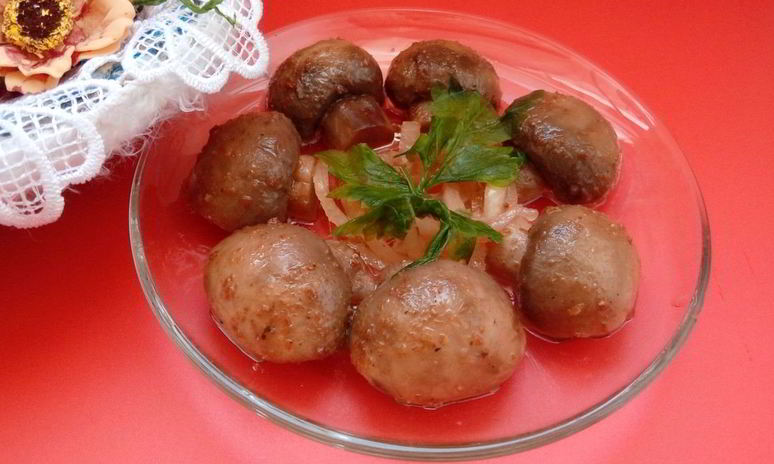 Рецепт маринованных шампиньонов
