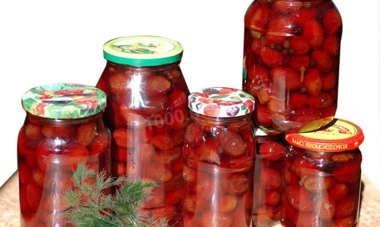 Рецепт маринованных слив на зиму пряные