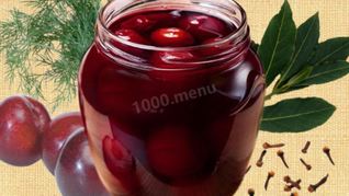 Маринованные сливы на зиму