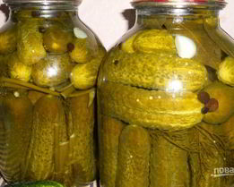 Маринованные соленые огурцы