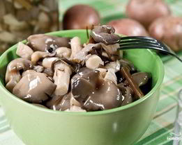 Маринованные вешенки за сутки