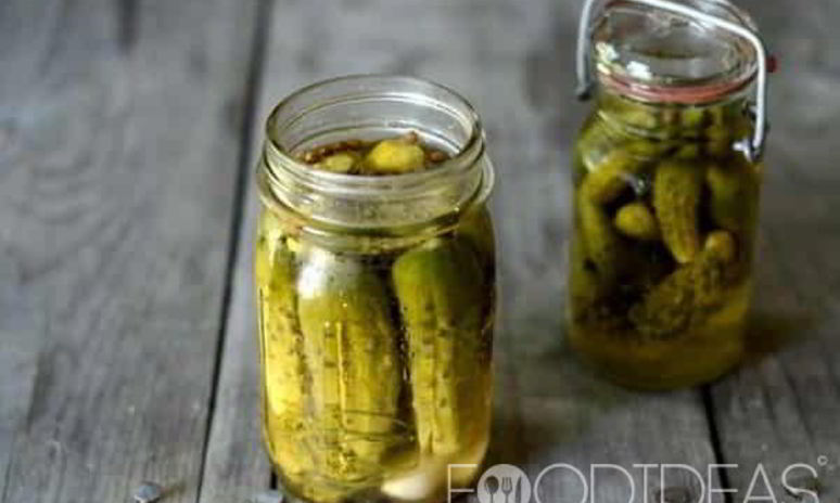 Рецепт огурцов маринованных на зиму хрустящие в банках — ны литровую банку