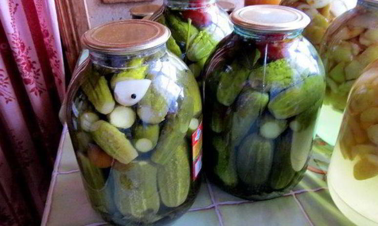 Рецепт огурцов маринованных