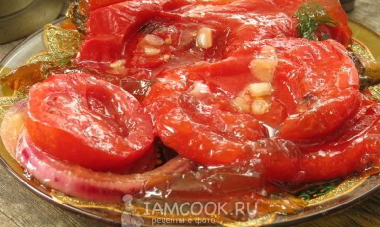 Рецепт перца, маринованного целиком