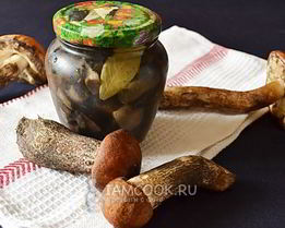 Подосиновики маринованные на зиму