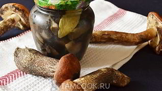 Подосиновики маринованные на зиму