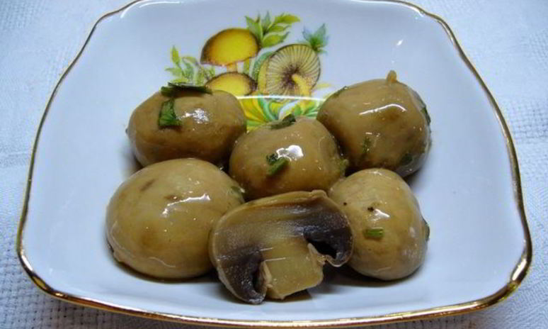 Рецепт шампиньонов маринованных