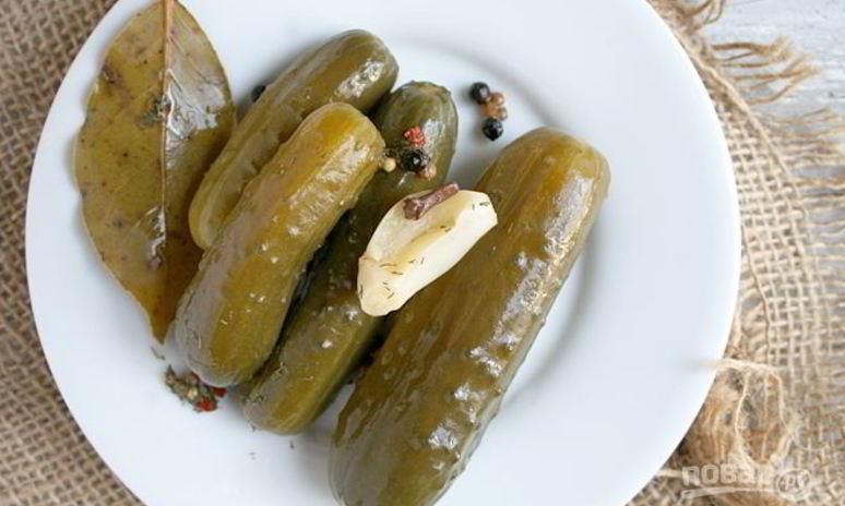 Рецепт сладких маринованных огурцов на зиму