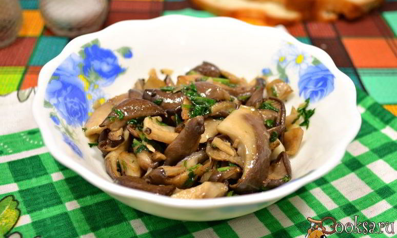 Рецепт вешенок жареных маринованных