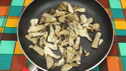 вешенки жареные маринованные