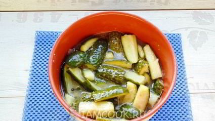 огурцы в собственном соку на зиму