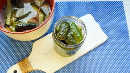 огурцы в собственном соку на зиму