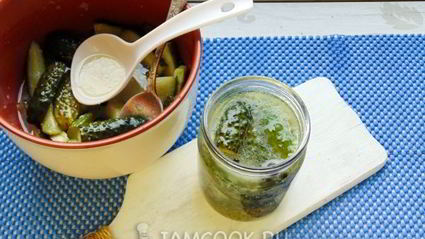 огурцы в собственном соку на зиму