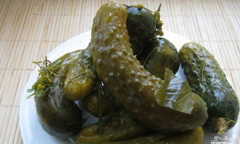 Рецепт острых огурчиков на зиму