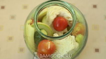 овощное ассорти на зиму