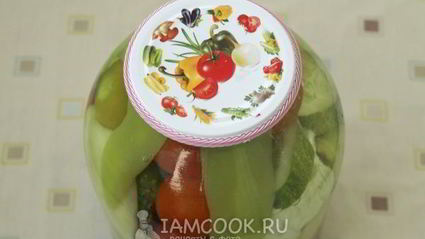 овощное ассорти на зиму