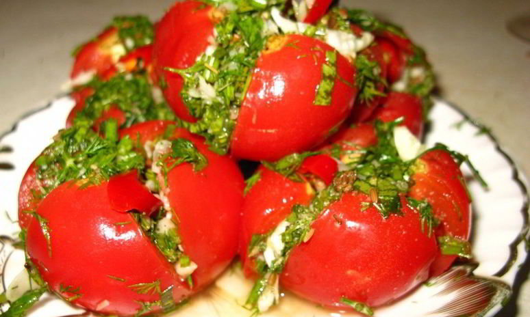 Рецепт помидоров по-корейски на зиму