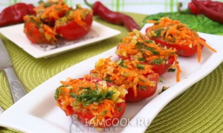 Рецепт помидоров по-корейски