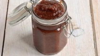 шоколадное яблочное пюре на зиму