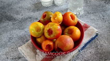 сладкий перец в помидорах без масла на зиму