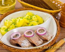 Сельдь соленая