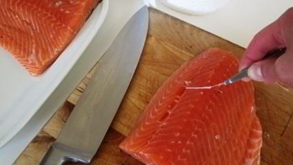 семга соленая