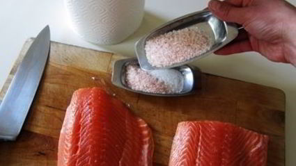 семга соленая