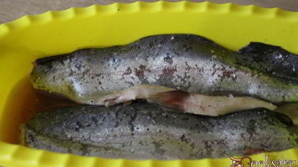 слабосоленая форель