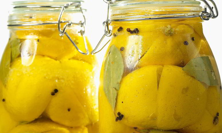 Рецепт соленых лимонов