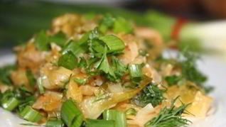 Соте из кабачков на зиму