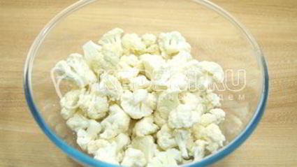 цветная капуста с помидорами на зиму