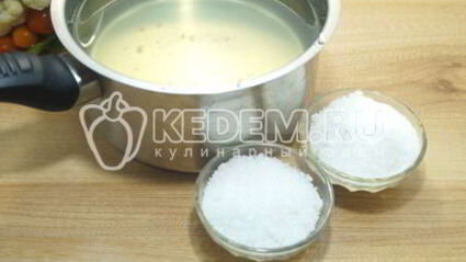 цветная капуста с помидорами на зиму