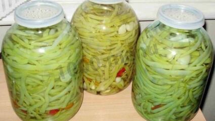 турша из стручковой фасоли по-армянски на зиму