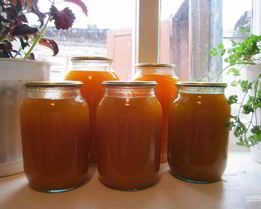 Тыквенный сок на зиму