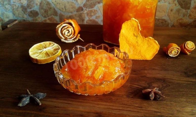 Рецепт апельсинового варенья