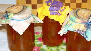 Дыневое варенье с корицей