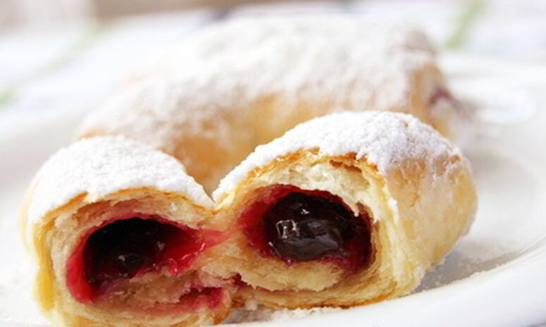 Рецепт кифликов с вареньем