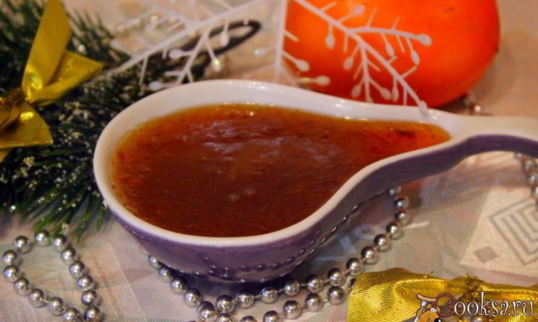 Рецепт конфитюра из хурмы