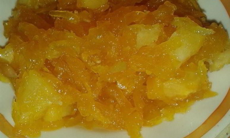 Рецепт конфитюра из тыквы с апельсином и лимоном