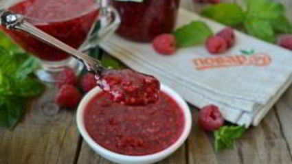 малиновое варенье без варки на зиму